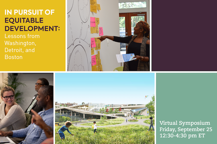 In Pursuit of Equitable Development: Lessons from Washington, Detroit, and Boston