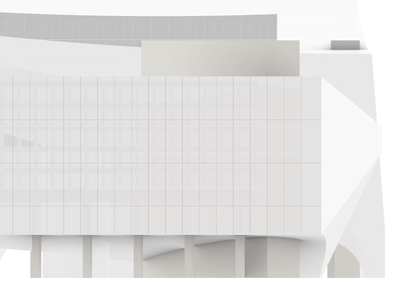 Yifan Wang's proposal for the Federal FBI Building in Washington DC