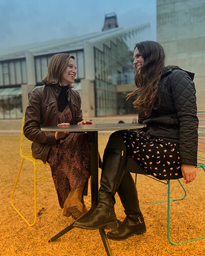 Student Q&A: Taylor Greenberg Goldy (MDE ’20) and Sarah Kovar (MDE ’21)
