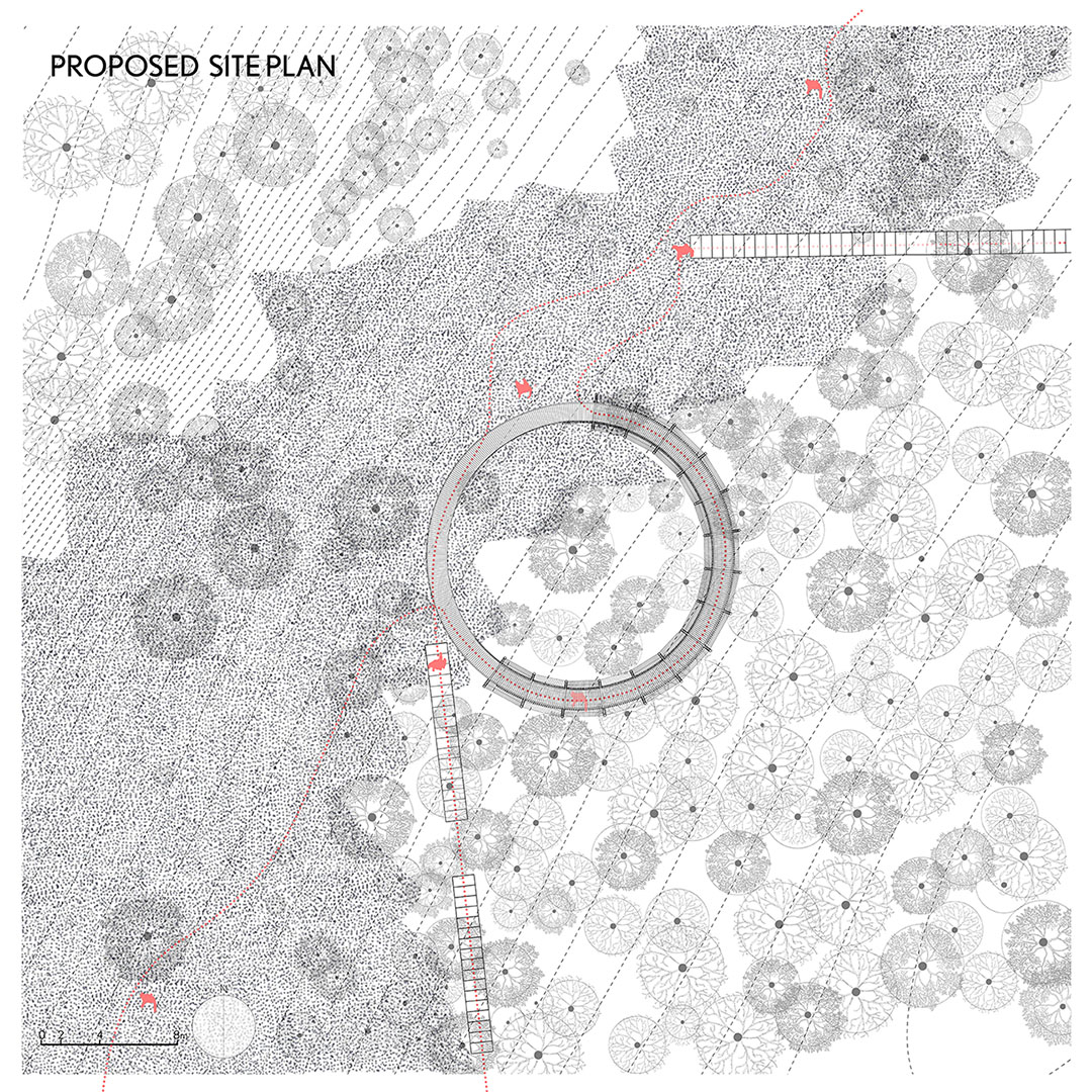 Proposed site plan
