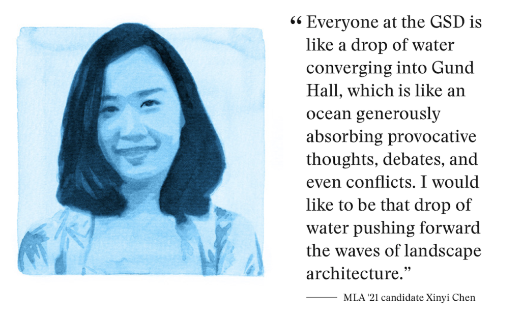 Students in Dialogue: A conversation with MLA candidate Xinyi Chen