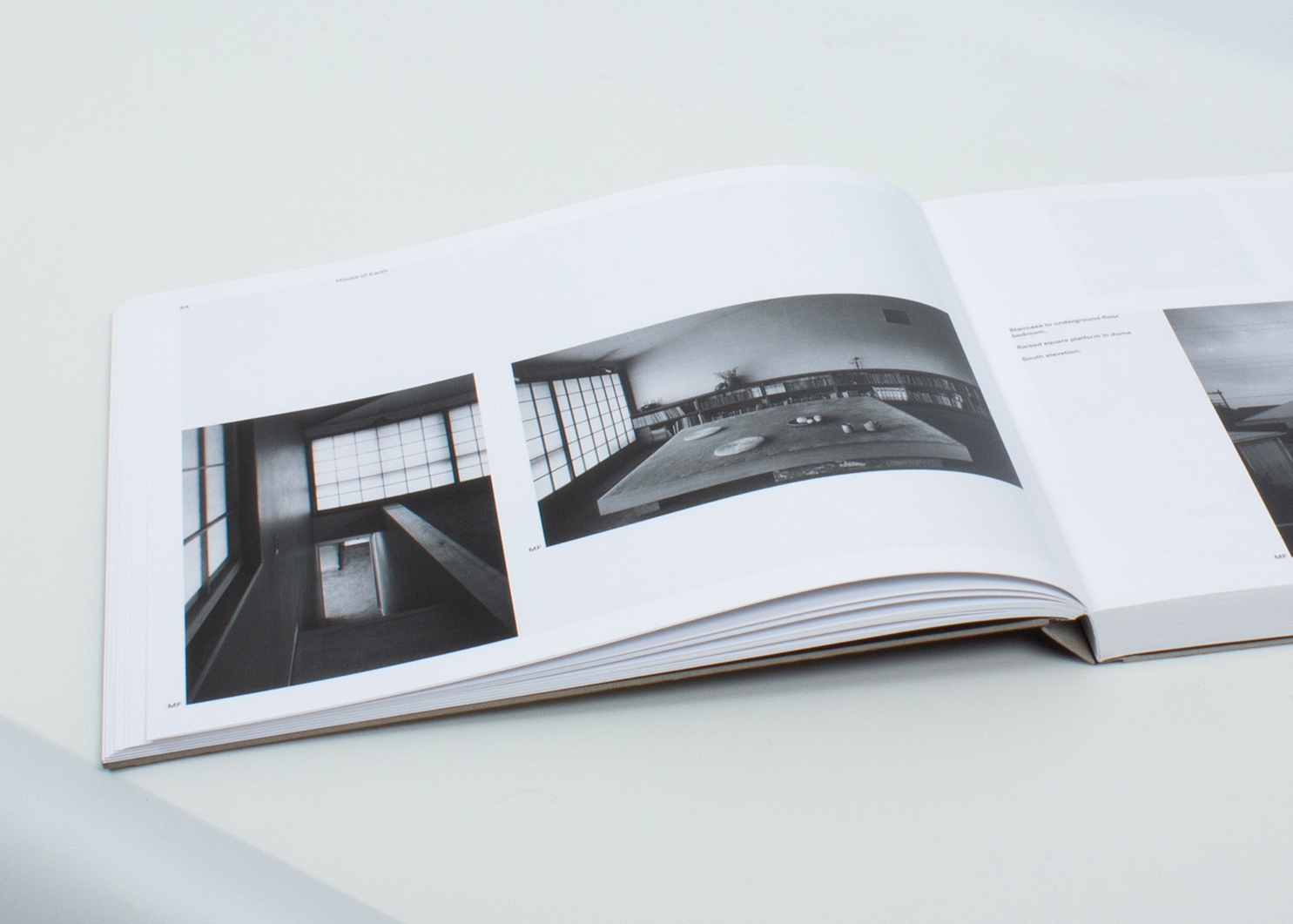 Interior of Kazuo Shinohara: Traversing the House and the City showing drawings and photographs
