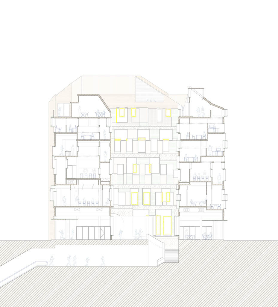 Building Section cut.