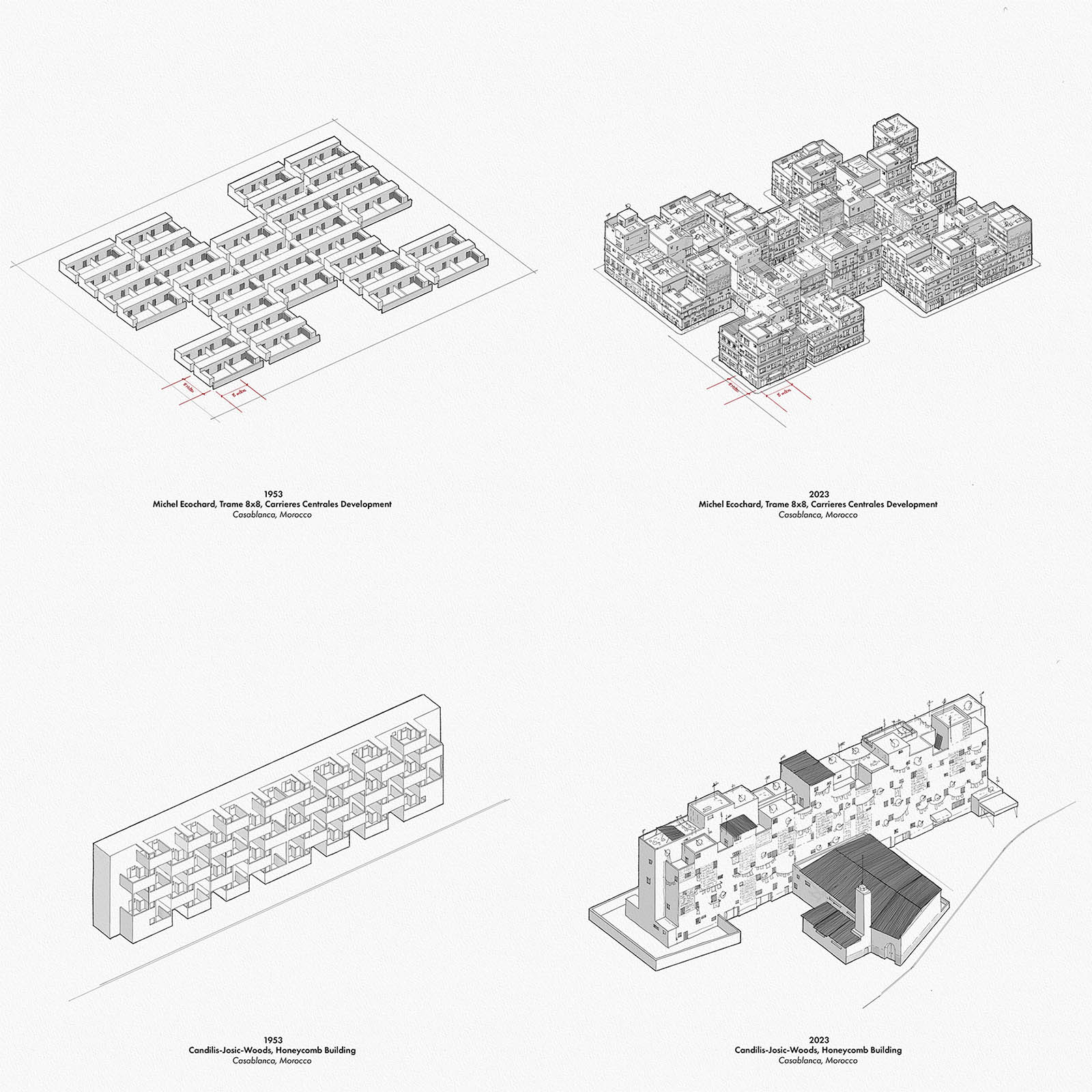 Rendering of Evolution of existing typo-morphologies.