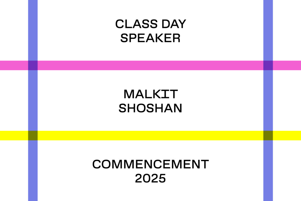 Malkit Shoshan Speaks to GSD Graduates at Class Day 2025