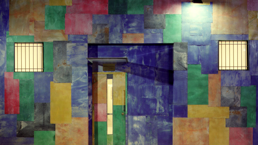 Painted wall.