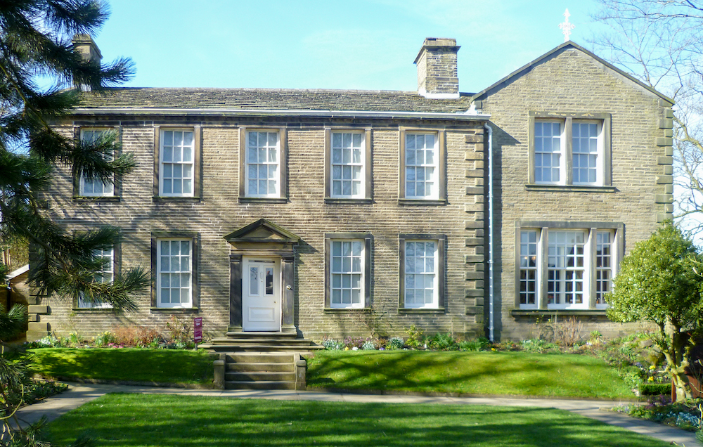 Bronte parsonage exterior.